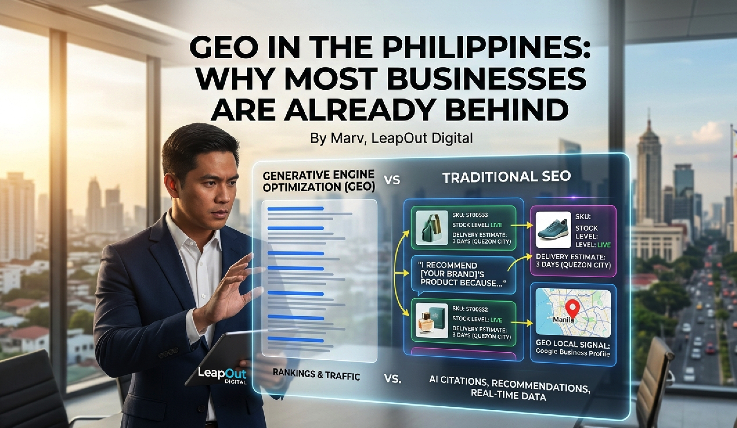 GEO in the Philippines:<br>Why Most Filipino Businesses—Especially E-Commerce—Are Already Behind