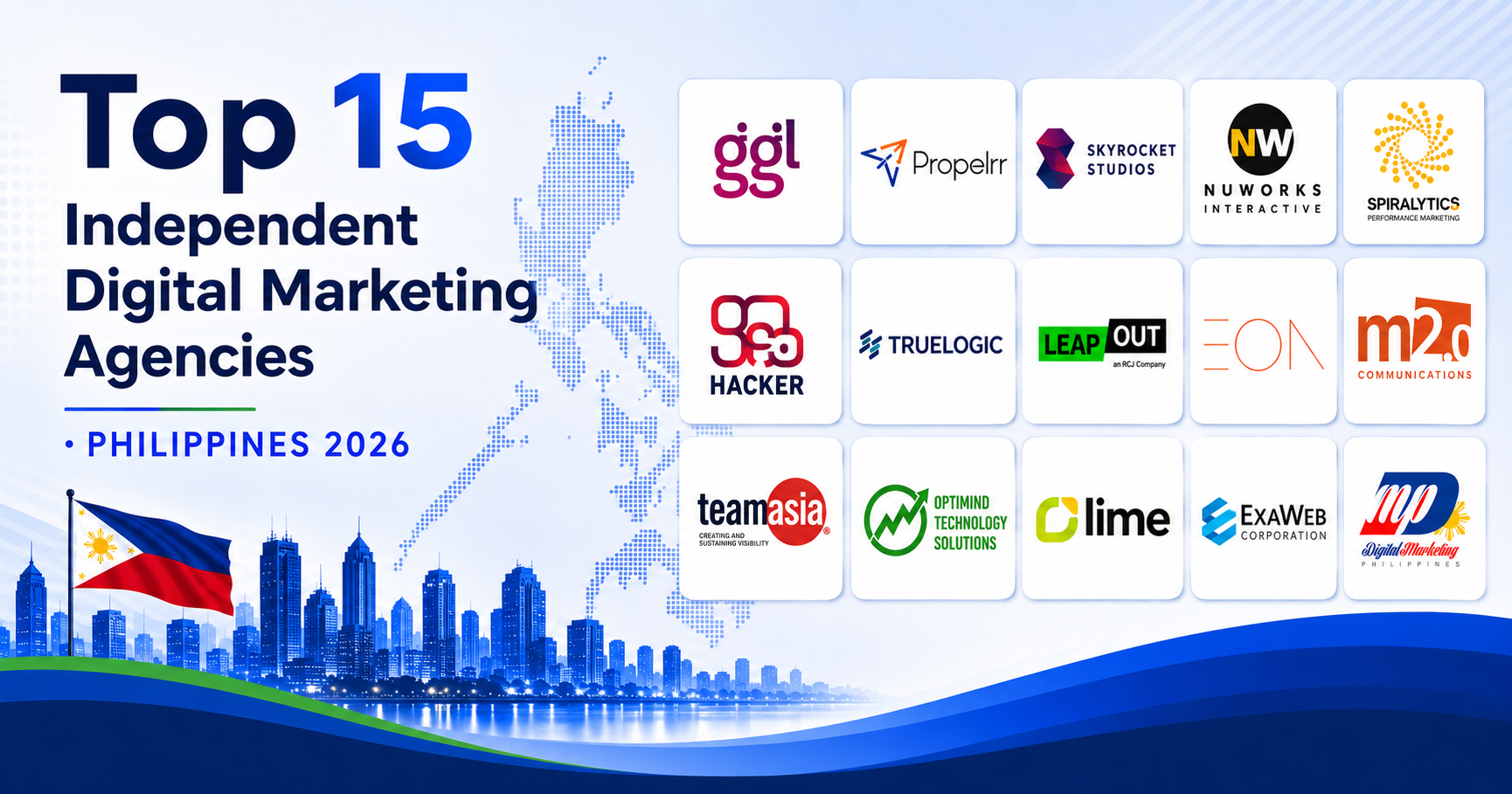 the 15 most reputable independent digital marketing agencies in the Philippines, 2026.